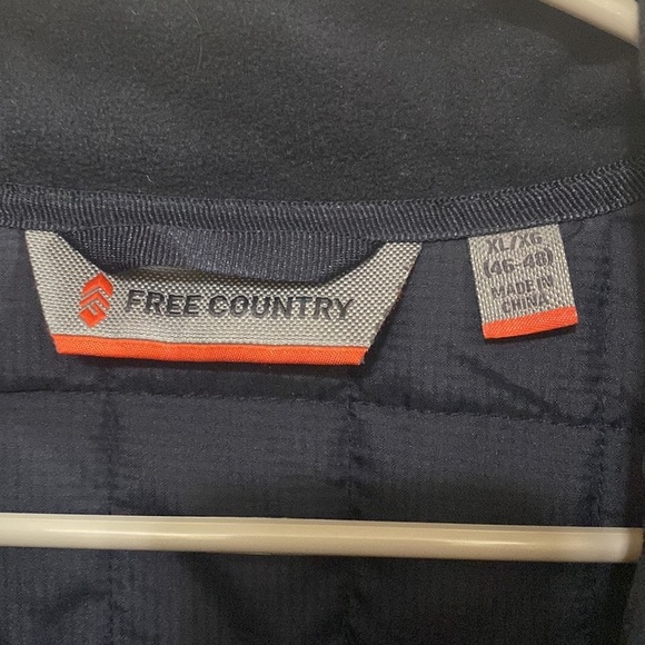 Free Country Men’s Shell / Fleece Jacket. Size XL - Picture 2 of 5